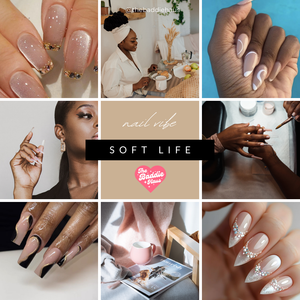 Soft Life - L/XL length  FreeStyle Custom Press-on Nails